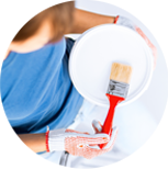 Покраска стен и потолков